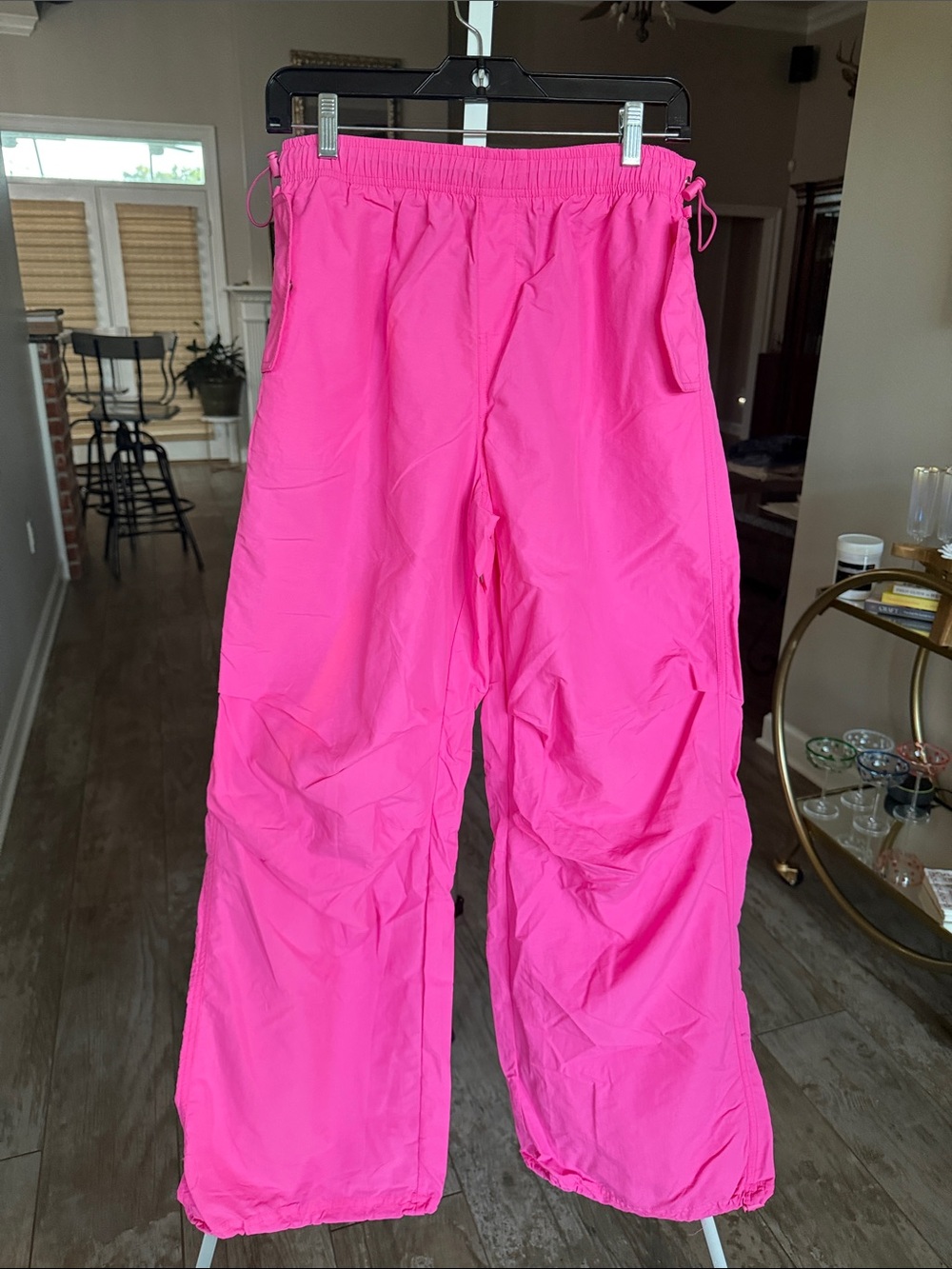 The Vintage Shop Hot Pink Track Joggers